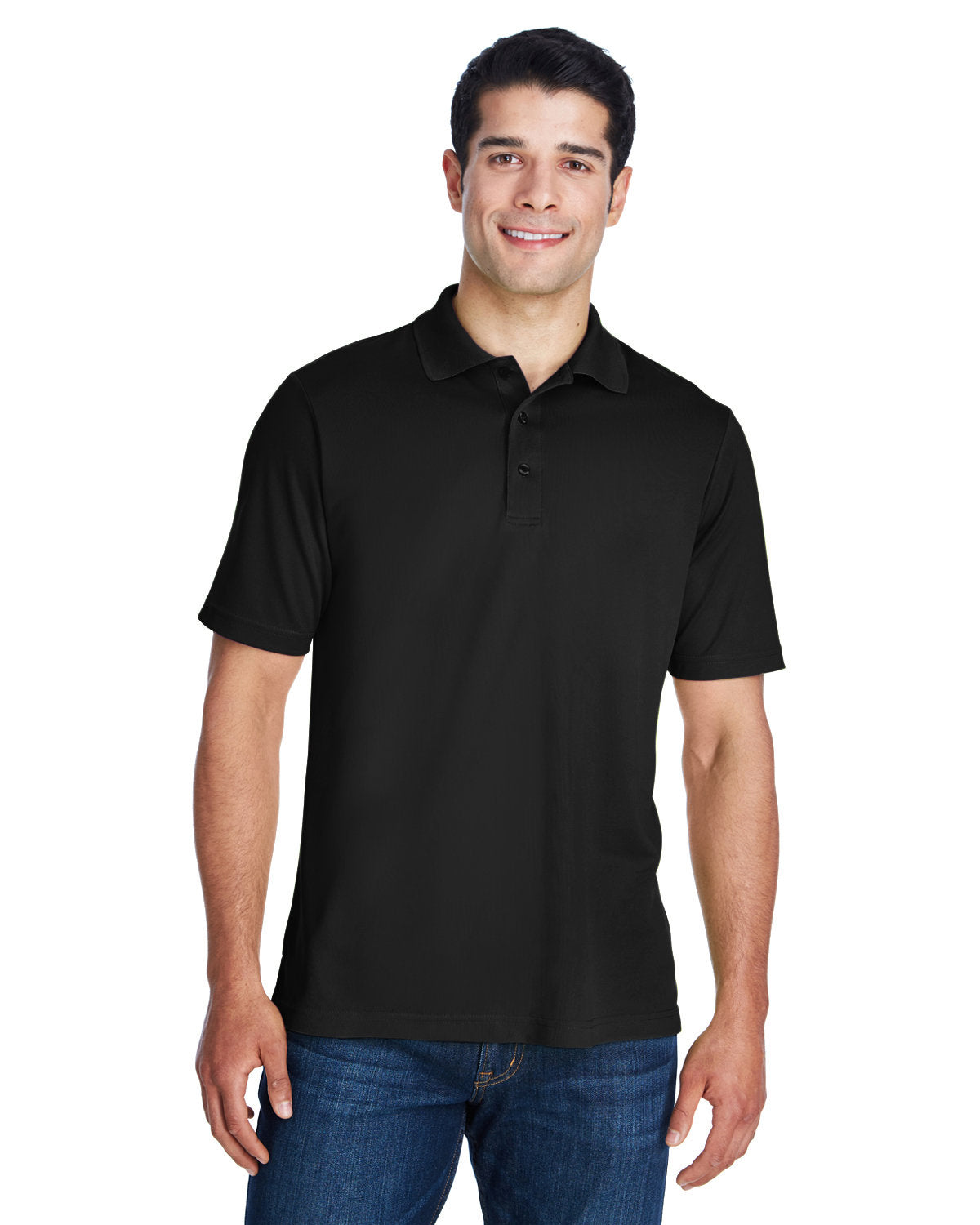 Men's Origin Performance Piqué Polo - Black