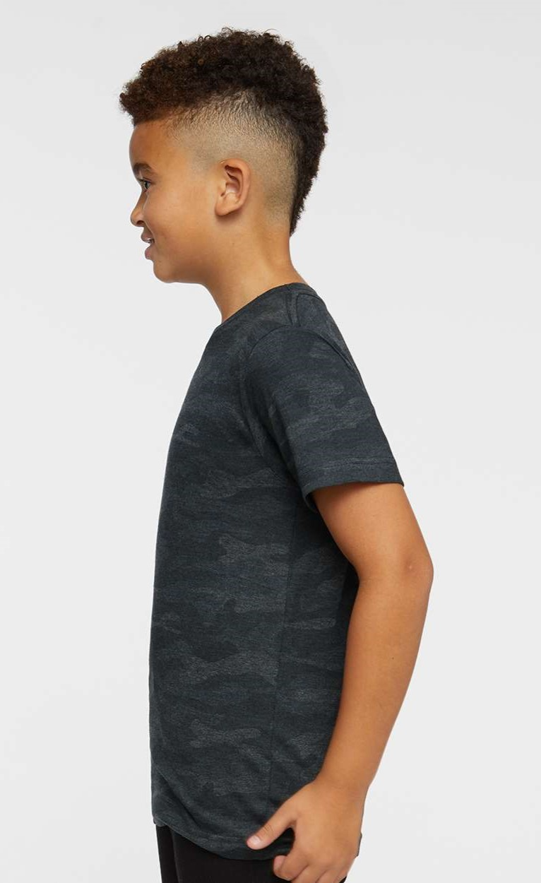 Youth Fine Jersey T-Shirt - Storm Camo