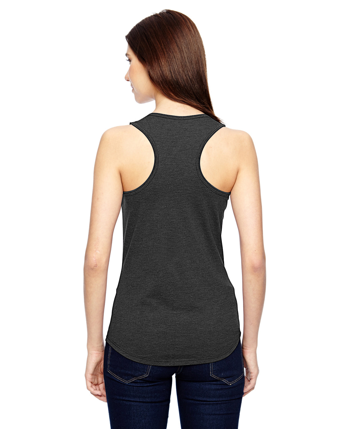 Women's Triblend Racerback Tank - Heather Dark Gray