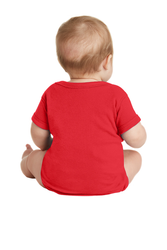 Infant Baby Rib Bodysuit - Red