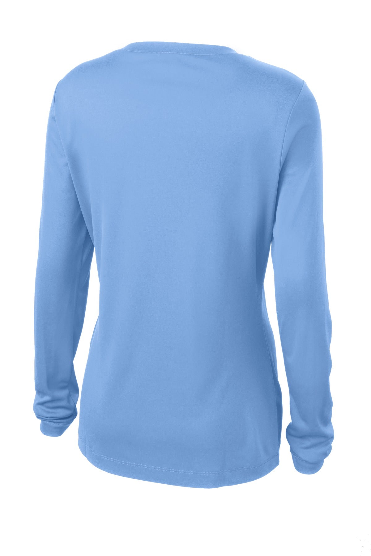 Women's Long Sleeve PosiCharge Competitor V-Neck Tee - Carolina Blue