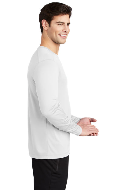 Unisex Posi-UV Pro Long Sleeve Tee - White