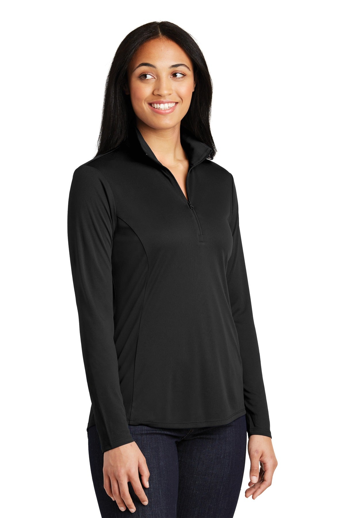 Women's PosiCharge Competitor 1/4-Zip Pullover - Black
