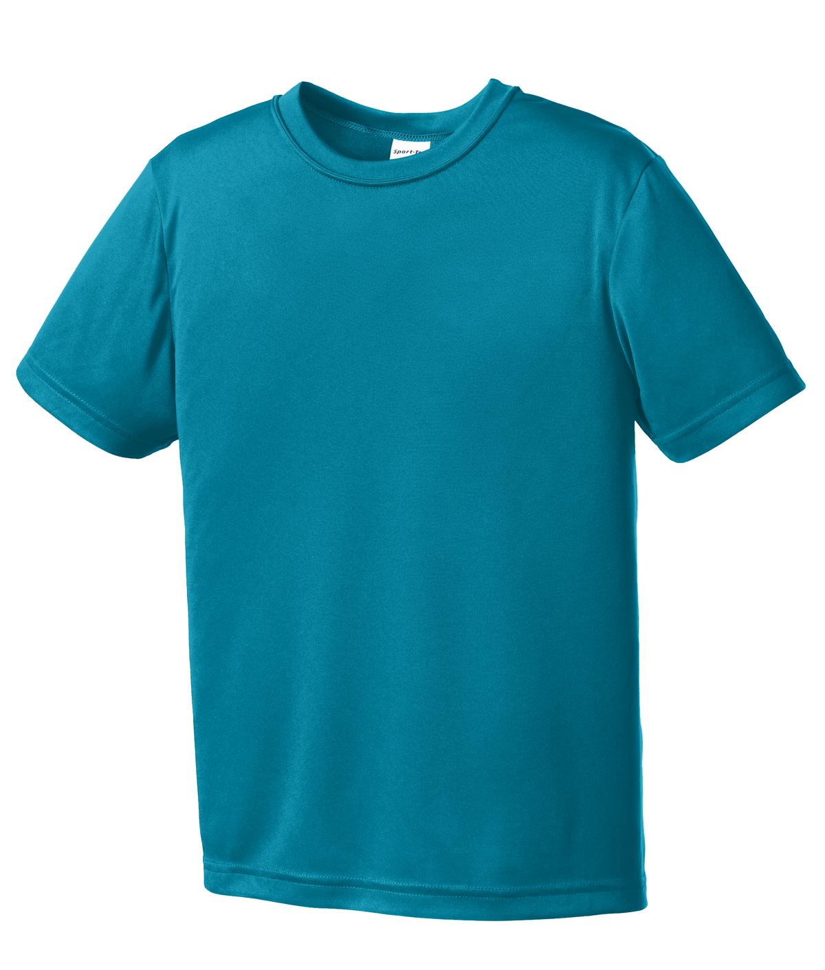 Youth PosiCharge Competitor Tee - Tropic Blue