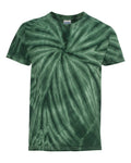 Youth Cyclone Vat-Dyed Pinwheel Short Sleeve T-Shirt - Forest