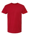 Unisex Fine Jersey Tee - Cardinal
