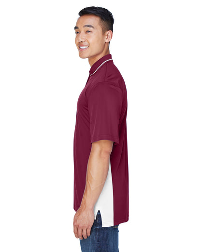 Men's Cool & Dry Sport Two-Tone Polo - Maroon / White