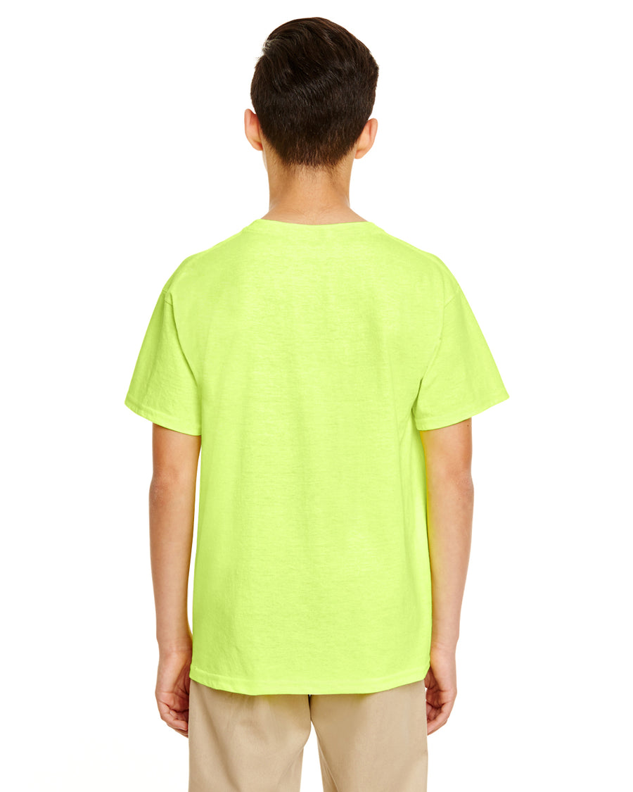 Youth Softstyle�� 4.5 oz. T-Shirt - Safety Green