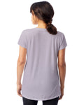 Women's Slinky-Jersey V-Neck T-Shirt - Lilac Mist
