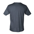 Unisex Poly-Rich Tee - Heather Navy