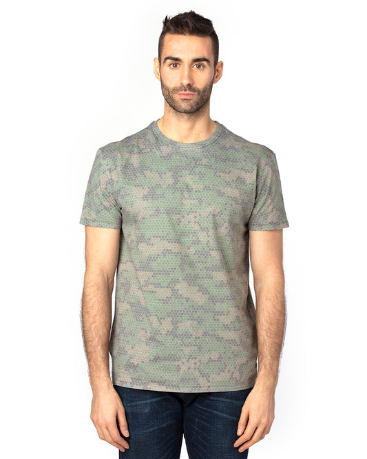 Unisex Ultimate T-Shirt - Green Hex Camo