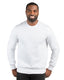 Threadfast Apparel 320C - Unisex Ultimate Crewneck Sweatshirt - White