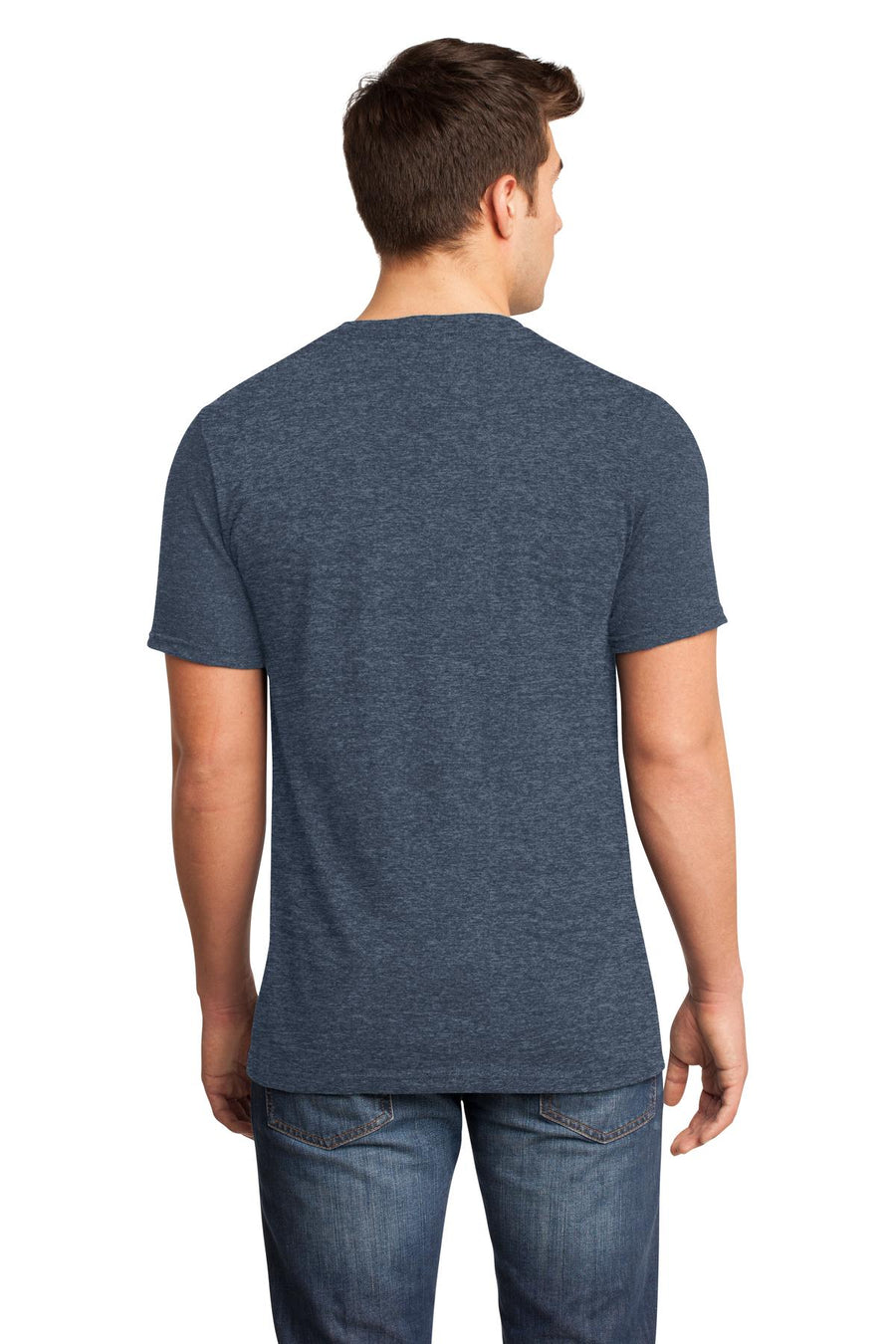 Unisex Very Important Tee V-Neck - Heather Navy