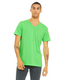 Bella + Canvas 3005CVC - Unisex Jersey Short-Sleeve V-Neck T-Shirt - Neon Green
