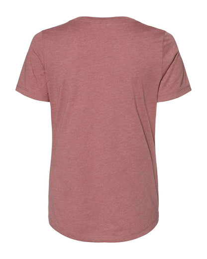 Women's Relaxed Jersey V-Neck T-Shirt - Heather Mauve