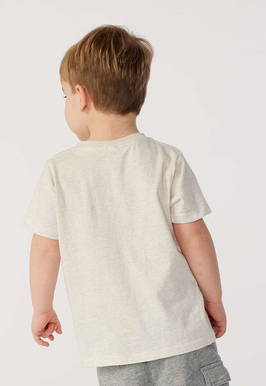 Toddler Fine Jersey T-Shirt - Natural Heather