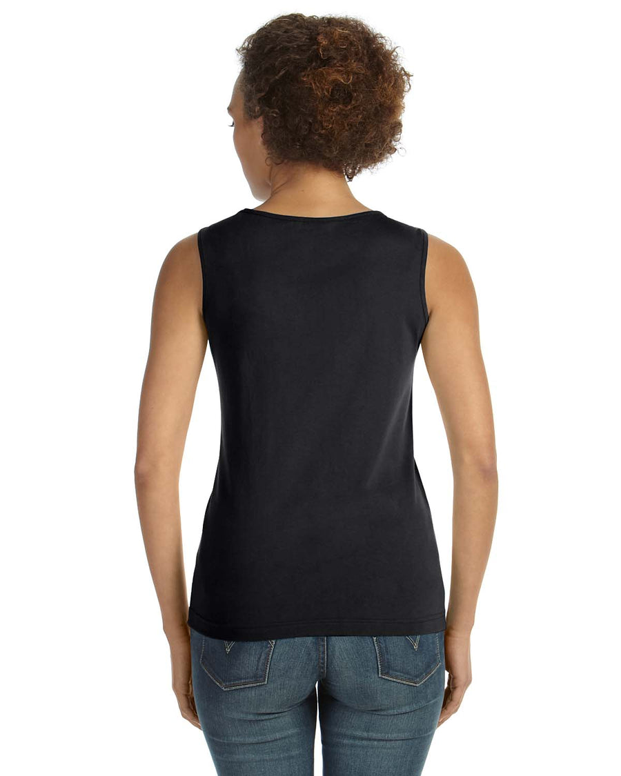 Women's Premium Jersey Tank - Black