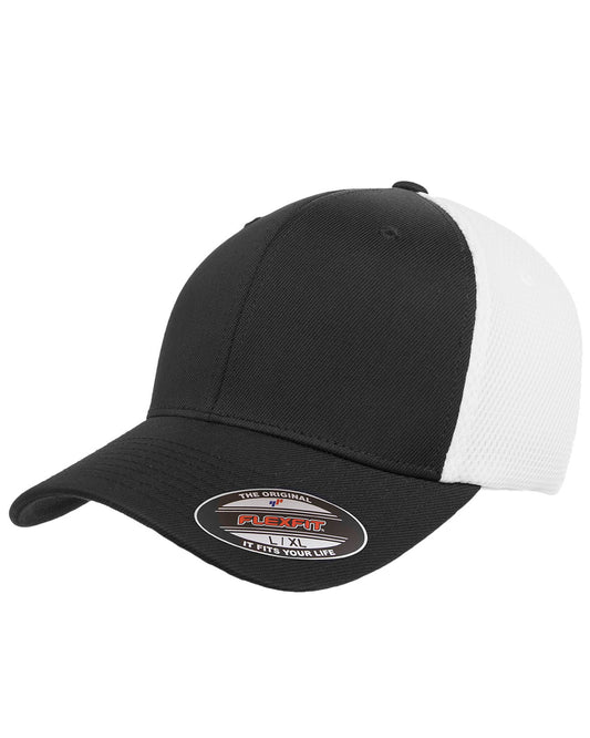 Unisex Ultrafibre and Airmesh Cap - Black / White