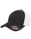 Flexfit 6533 - Unisex Ultrafibre and Airmesh Cap - Black / White