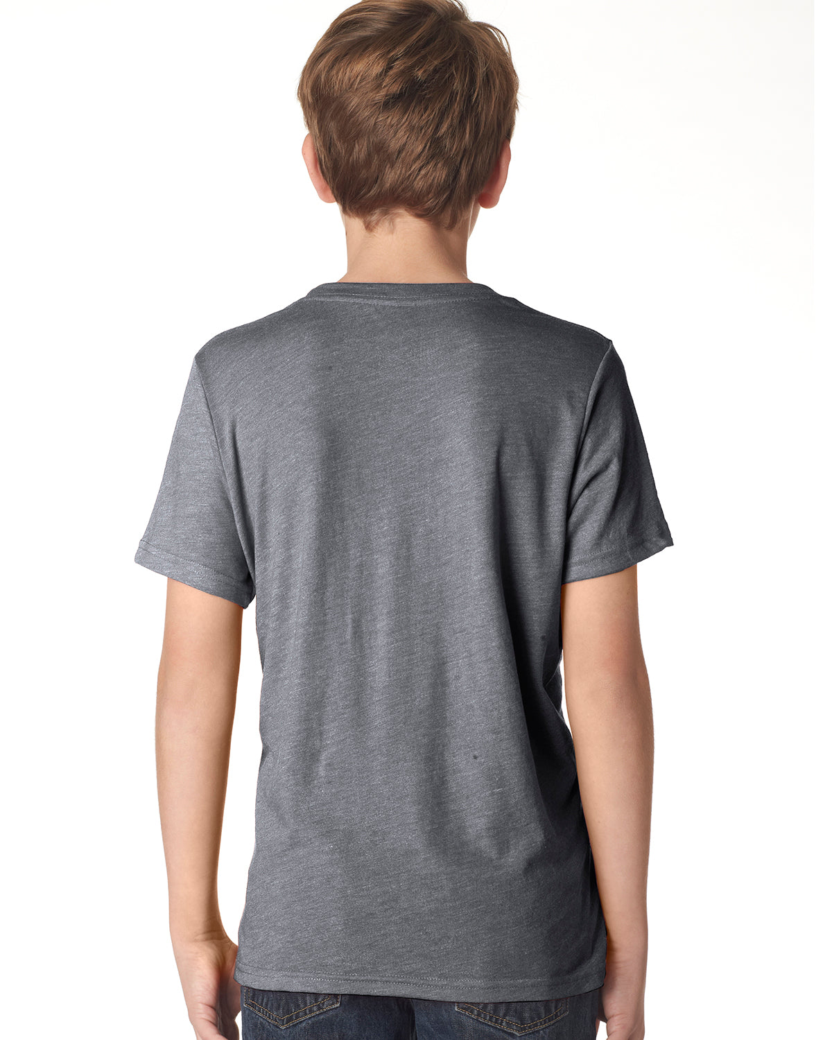 Youth Triblend Crew - Premium Heather