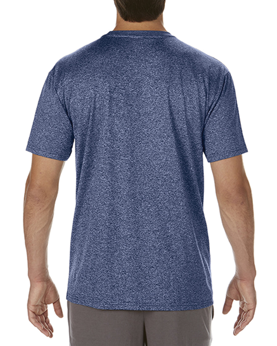 Unisex Performance��  Core T-Shirt - Heather Sport Dark Navy
