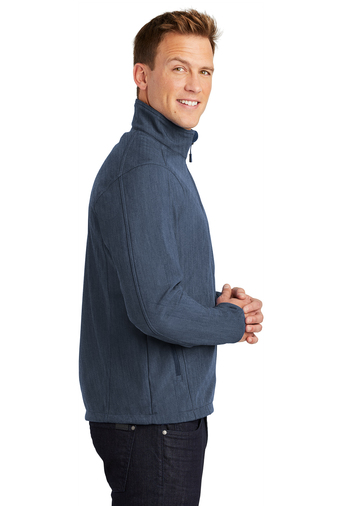 Unisex Core Soft Shell Jacket - Navy Heather