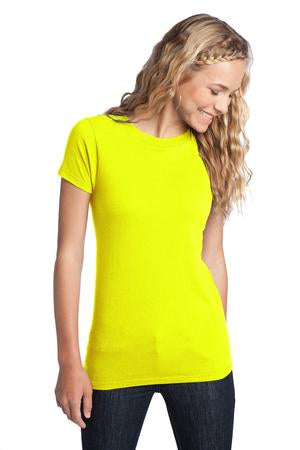 Women's Fitted The Concert Tee - Neon Yellow