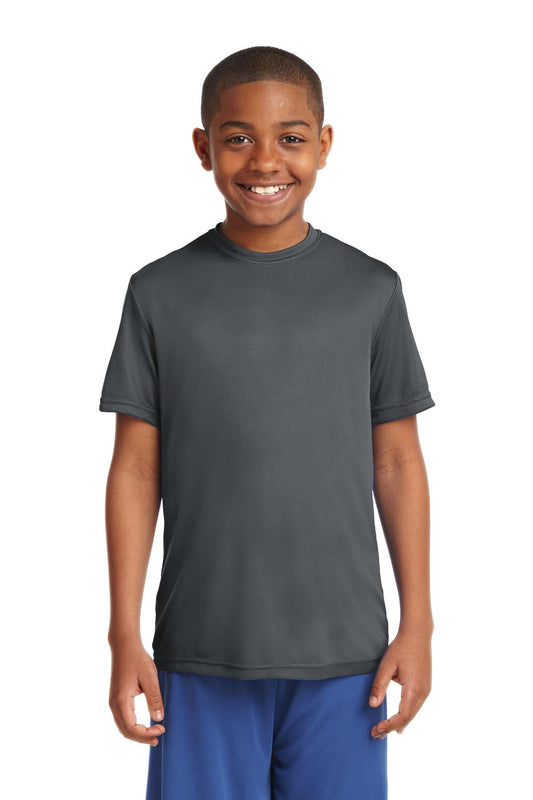 Youth PosiCharge Competitor Tee - Iron Gray