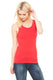 Bella + Canvas 1080 - Women's Baby Rib Tank - Red