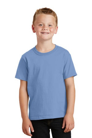 Youth Core Cotton Tee - Light Blue