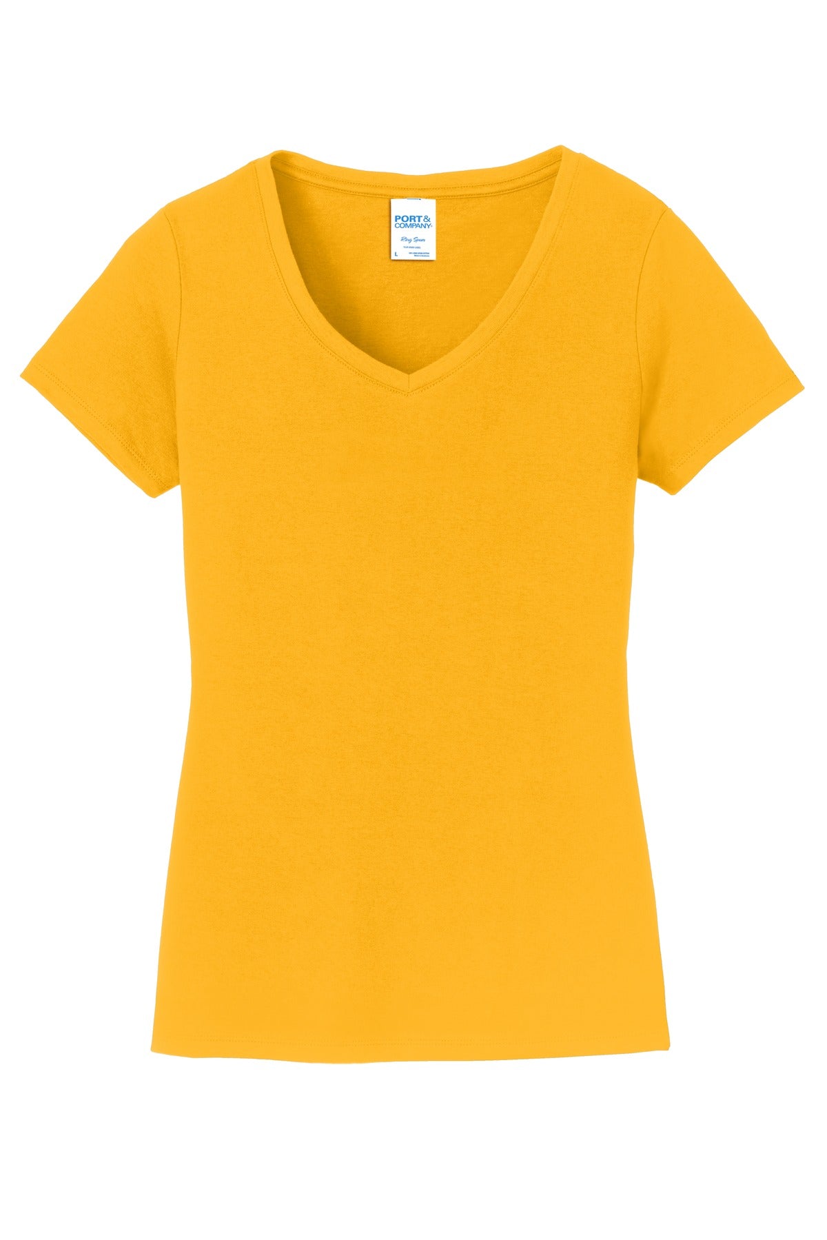 Women's Fan Favorite V-Neck Tee - Bright Gold