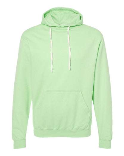 Unisex Fleece Pullover Hoodie - Neo Mint