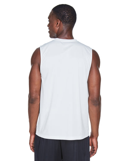 Men's Zone Performance Muscle T-Shirt - White