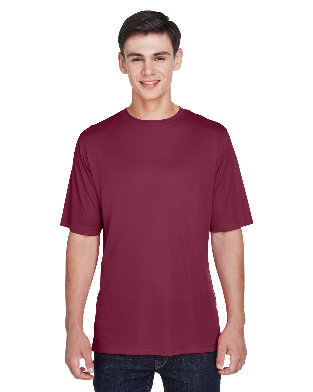 Men's Zone Performance T-Shirt - Sport Maroon