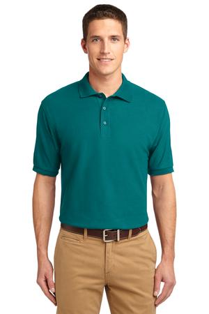 Unisex Silk Touch Polo - Teal Green