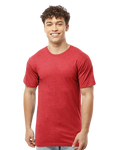 Unisex Heavyweight Tee - Heather Red