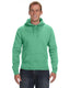 J America JA8824 - Unisex Premium Fleece Pullover Hoodie - Kelly Green