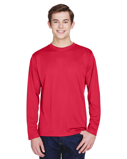 Men's Zone Performance Long-Sleeve T-Shirt - Sport Red