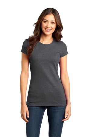 Women's Fitted Very Important Tee - Heather Charcoal