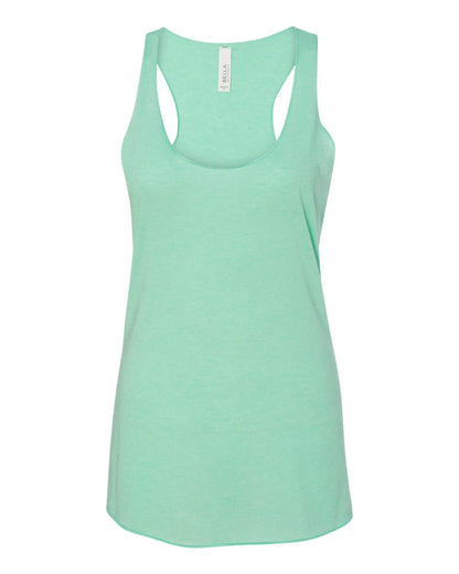 Women's Triblend Racerback Tank - Mint Triblend
