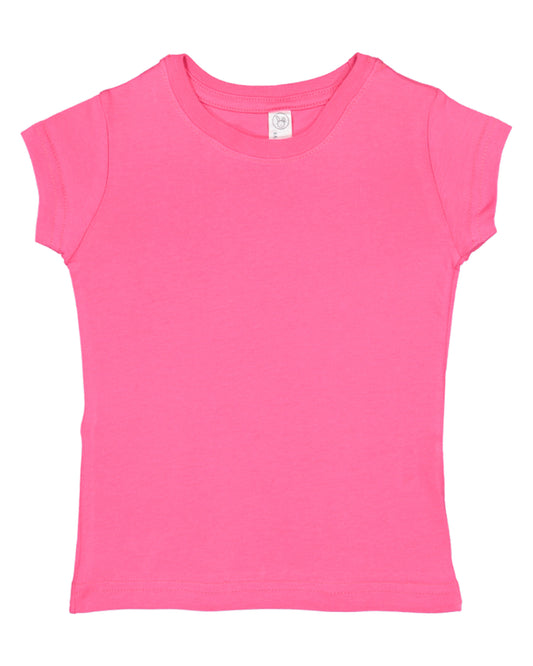 Toddler Girls' Fine Jersey T-Shirt - Hot Pink