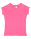 Rabbit Skins 3316 - Toddler Girls' Fine Jersey T-Shirt - Hot Pink