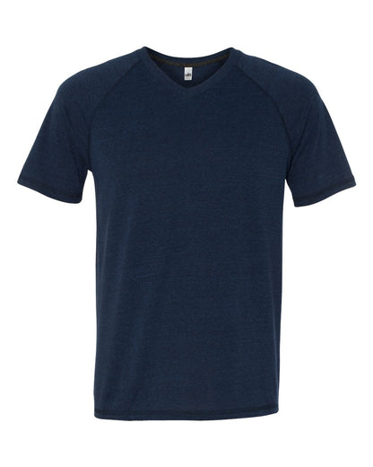 Triblend V-Neck T-Shirt - Navy Heather Triblend