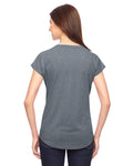 Women's Triblend V-Neck T-Shirt - Heather Graphite