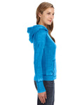 Women's Zen Pullover Fleece Hoodie - Oceanberry