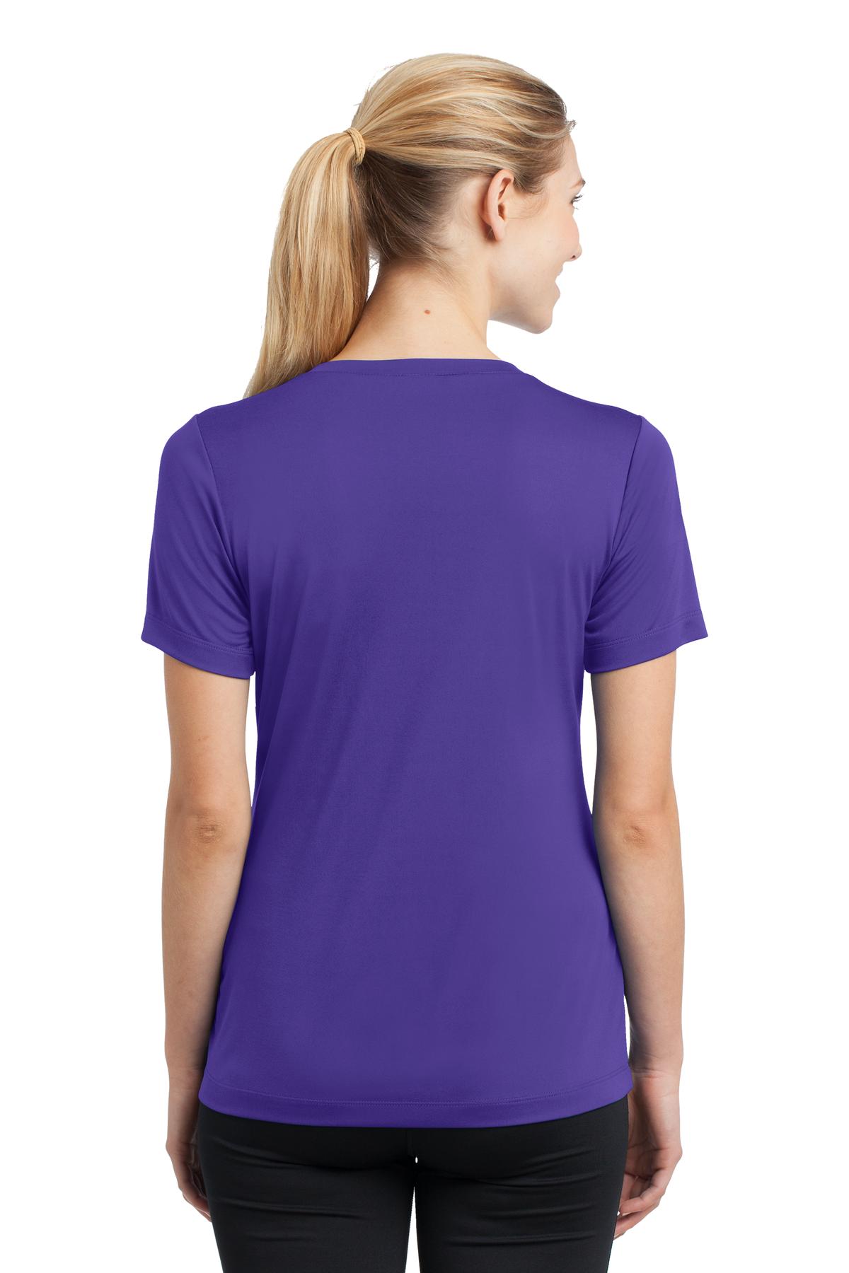 Women's PosiCharge Competitor V-Neck Tee - Purple