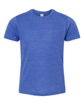 Youth Fine Jersey T-Shirt - Heather Royal