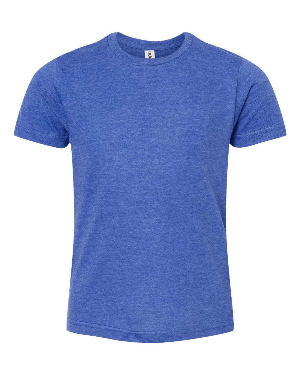 Youth Fine Jersey T-Shirt - Heather Royal