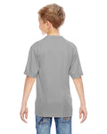 Youth Wicking T-Shirt - Silver Gray