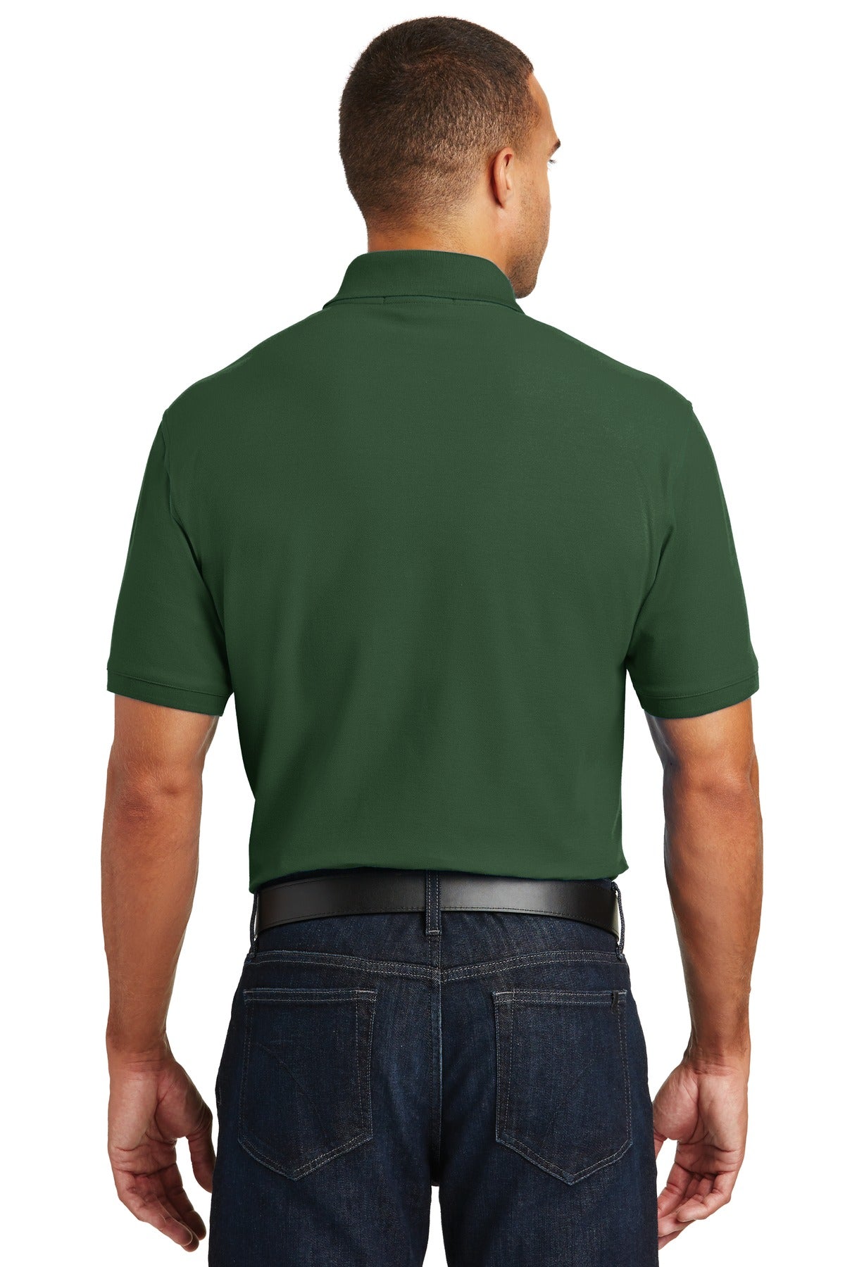 Unisex Core Classic Pique Polo - Deep Forest Green